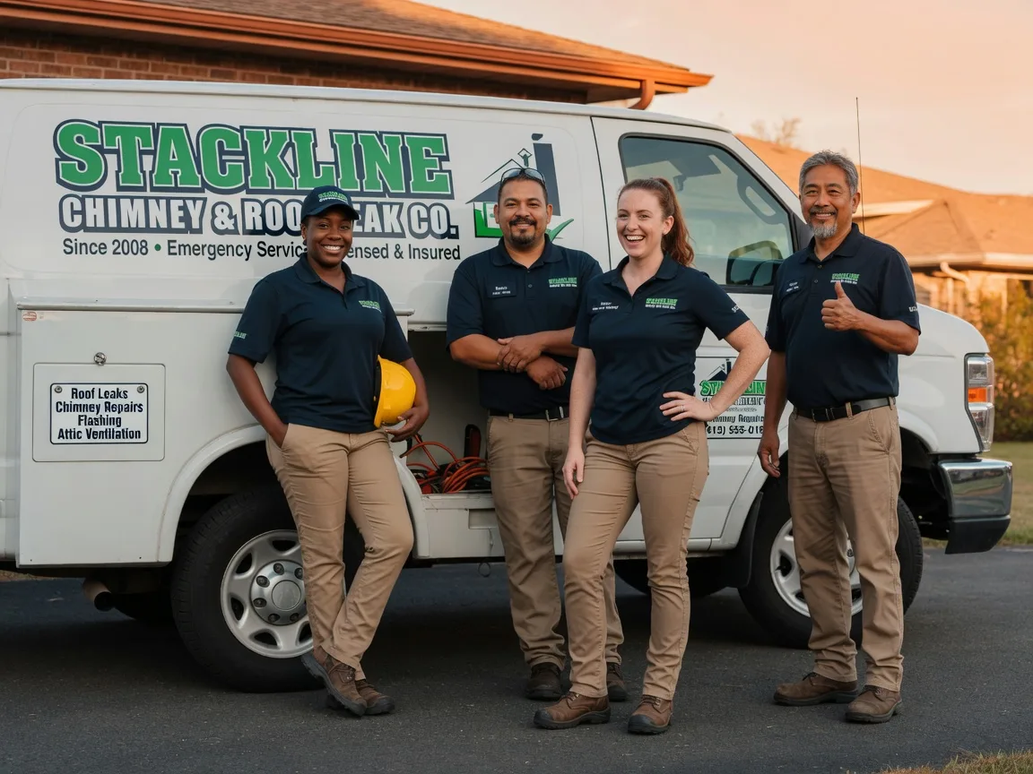 Chimney flashing repair company in Hansboro, ND